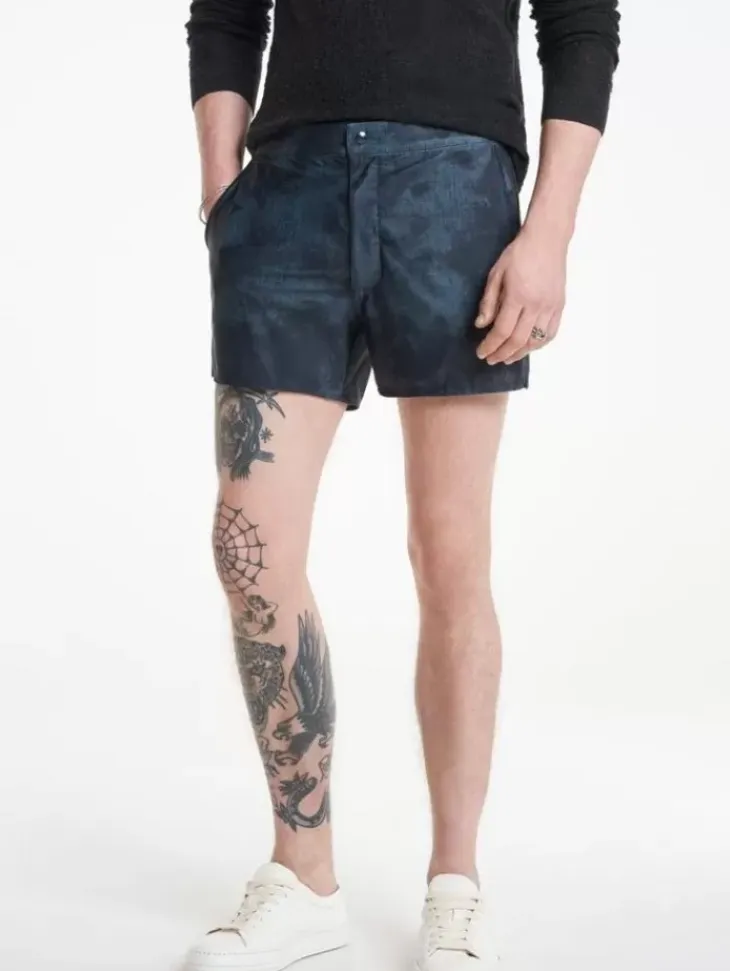 Jeans & Pants>John Varvatos MAUI SWIM SHORTS DKSTEELHTR