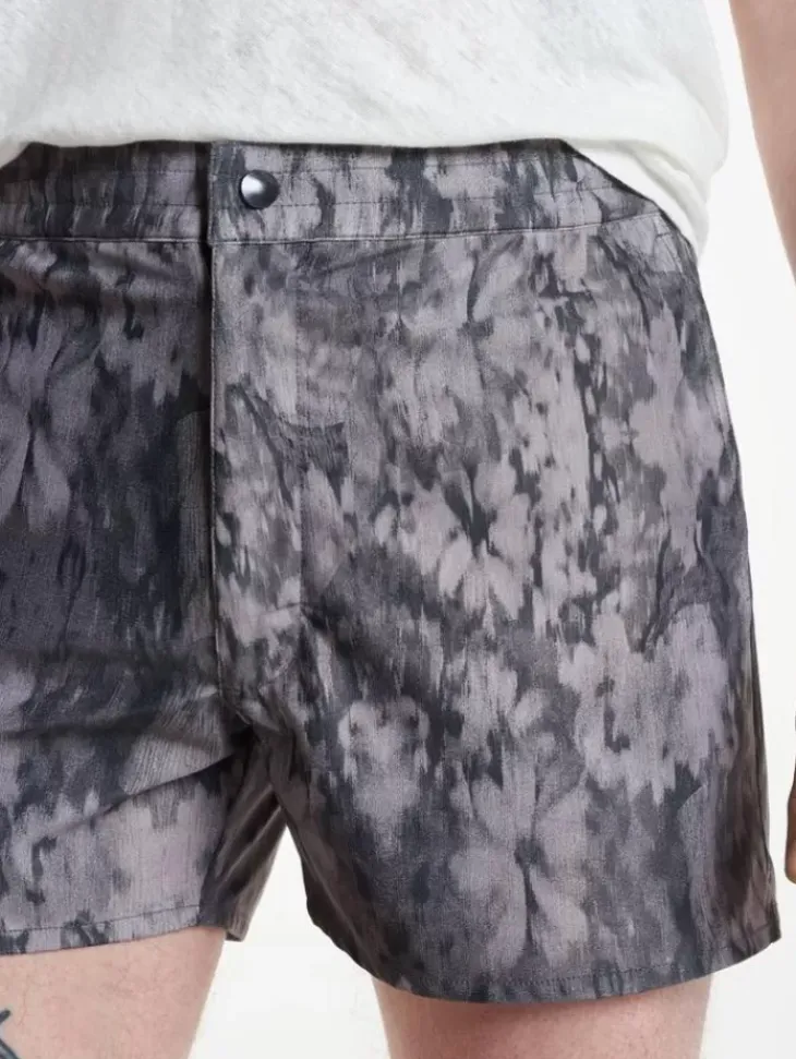 Jeans & Pants>John Varvatos MAUI SWIM SHORTS DKSTEELHTR