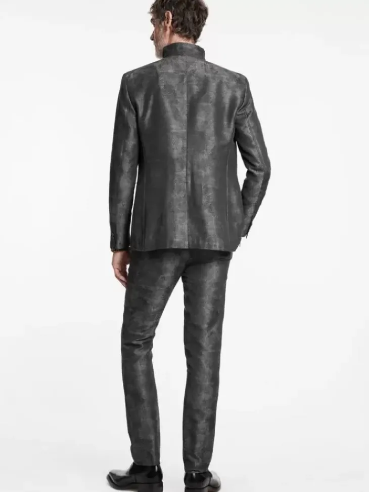 Dress Pants>John Varvatos MERCER PANTS ECLIPSEHEATHER