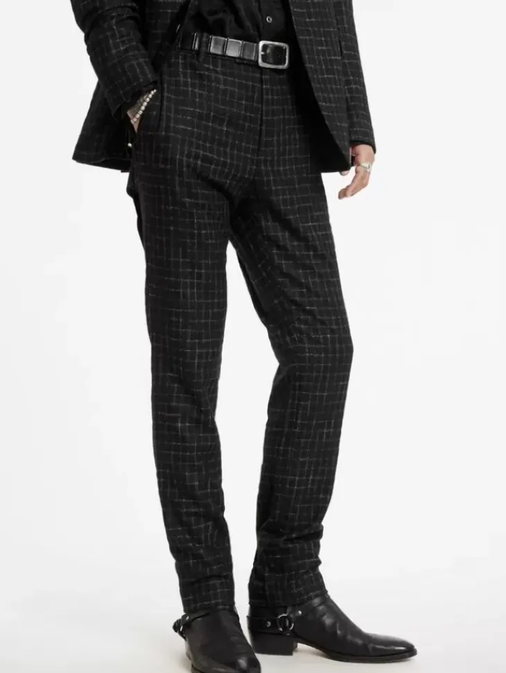 Jeans & Pants>John Varvatos MERCER PANTS BLACK