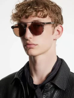 Eyewear>John Varvatos MERCER ROUND BAR NOCOLOR