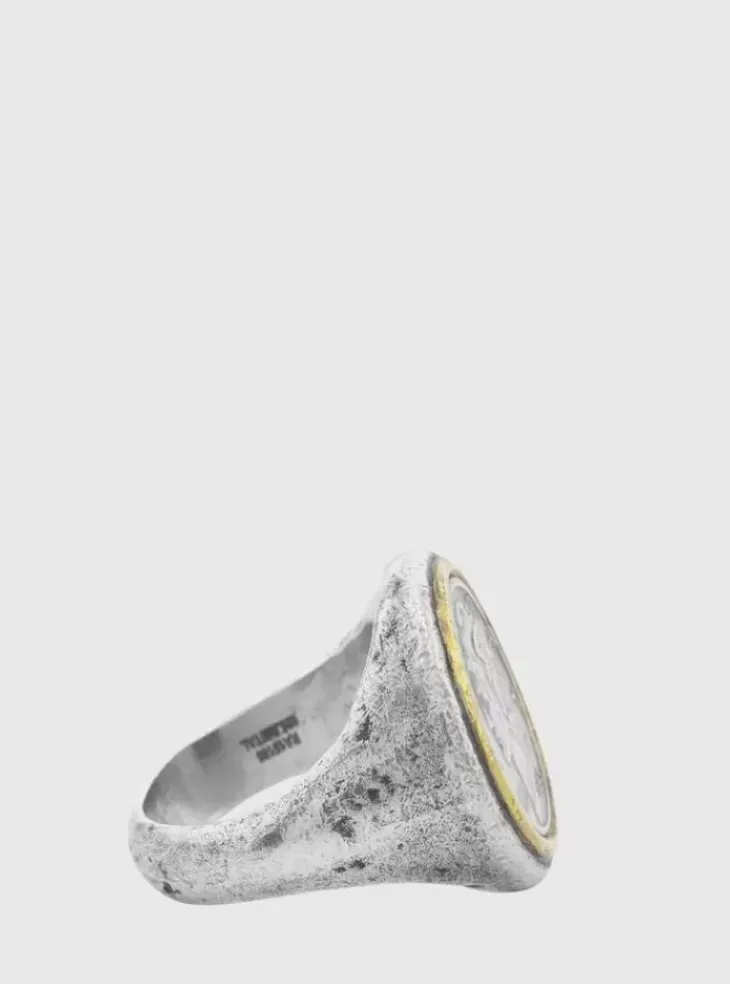 Jewelry>John Varvatos MERCURY COIN RING NOCOLOR