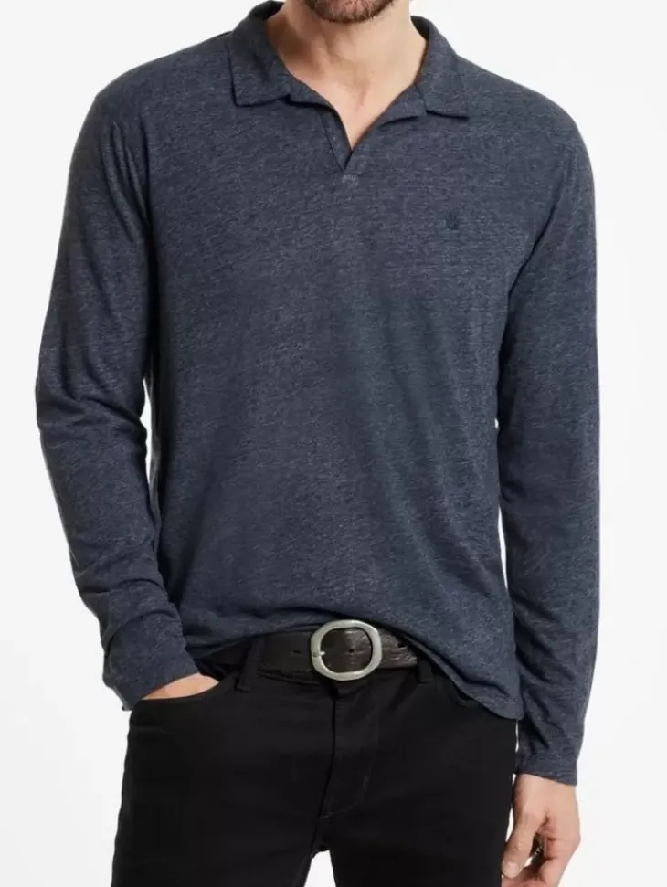 Tops>John Varvatos MERCURY POLO NAVY