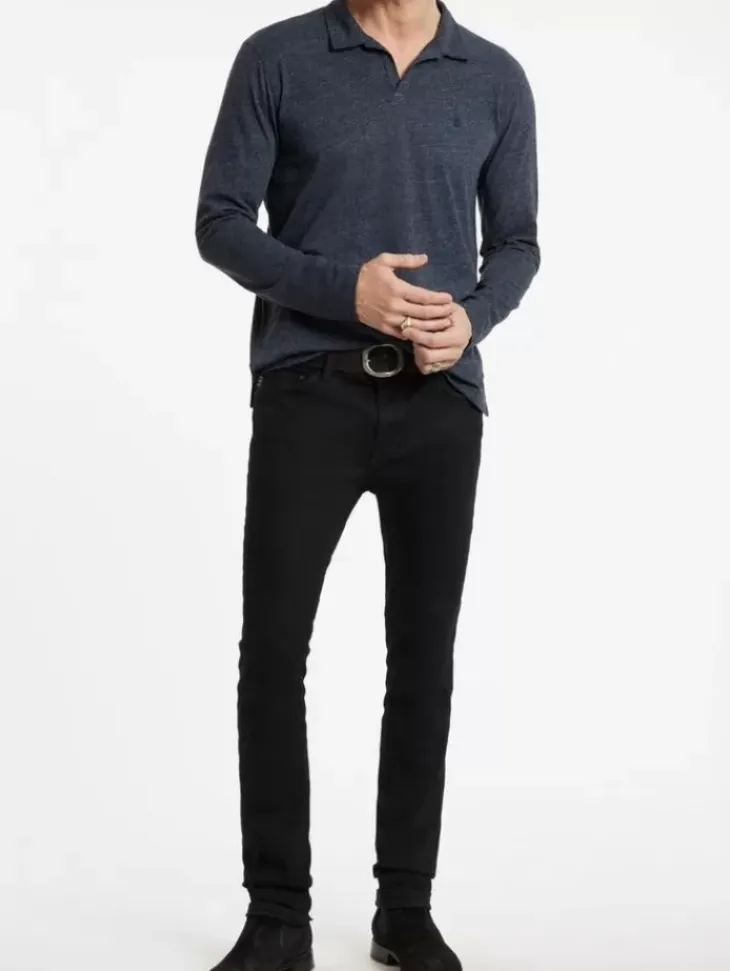 Tops>John Varvatos MERCURY POLO NAVY