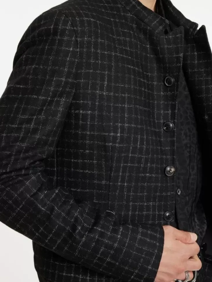 Leather & Outerwear|Tops>John Varvatos MICKLE JACKET BLACK