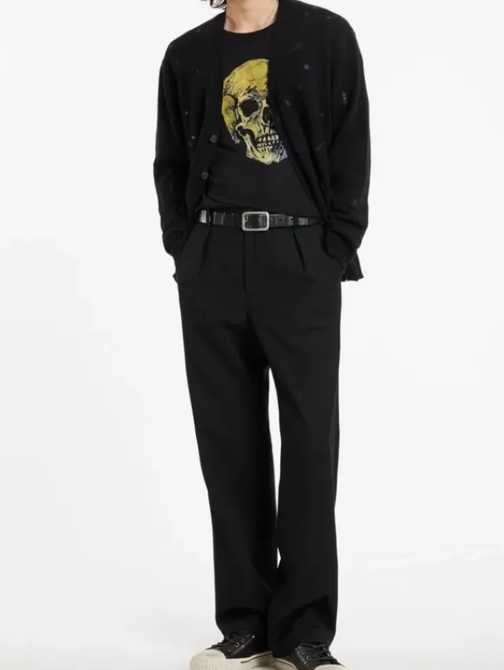 Leather & Outerwear|Tops>John Varvatos MIRADOR CARDIGAN BLACK