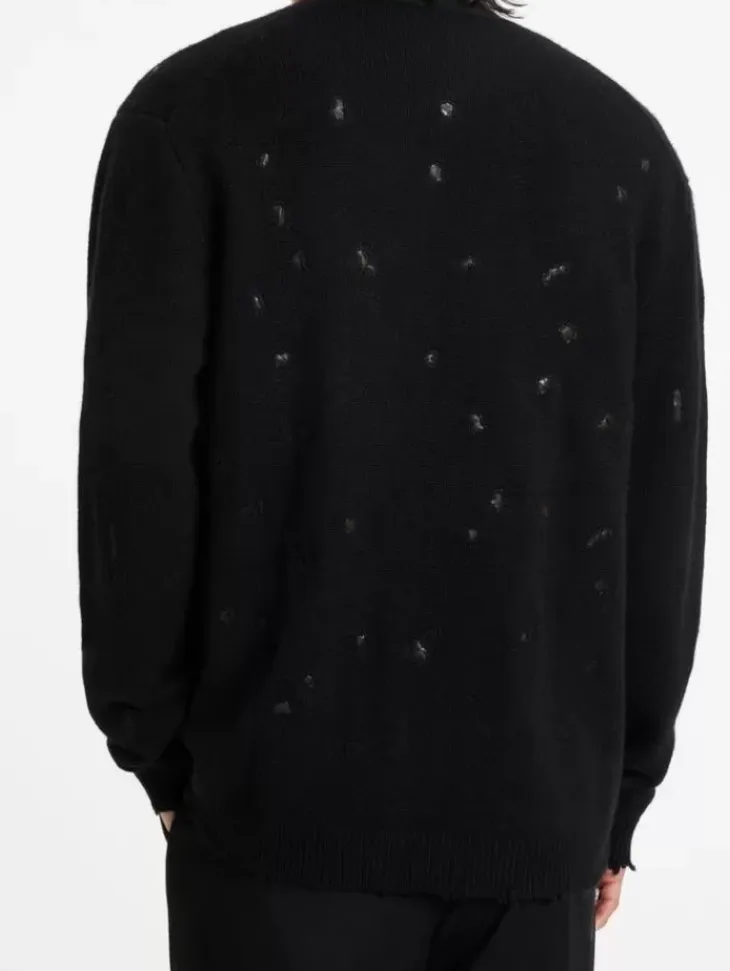 Leather & Outerwear|Tops>John Varvatos MIRADOR CARDIGAN BLACK