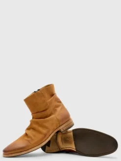 Boots|Leather Boots>John Varvatos MORRISON SHARPEI BOOT CHAMOIS