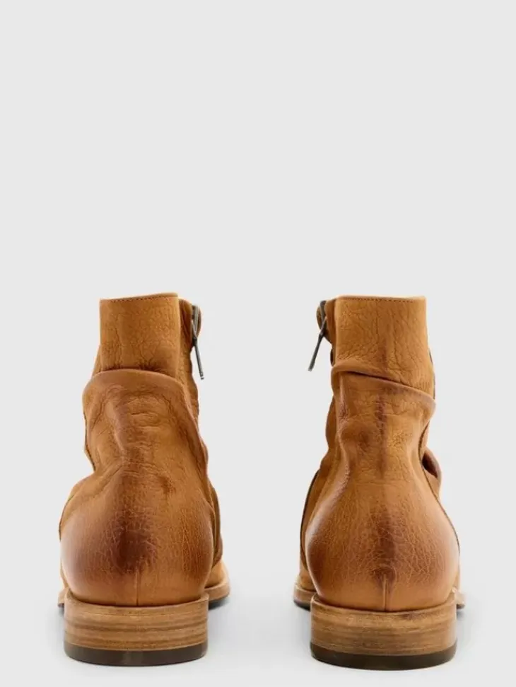 Boots|Leather Boots>John Varvatos MORRISON SHARPEI BOOT CHAMOIS