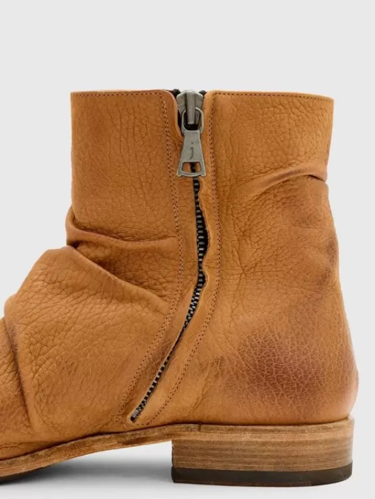 Boots|Leather Boots>John Varvatos MORRISON SHARPEI BOOT CHAMOIS