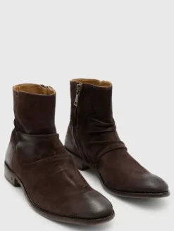 Boots|Leather Boots>John Varvatos MORRISON SHARPEI BOOT CHOCOLATE