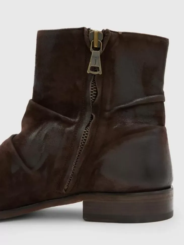 Boots|Leather Boots>John Varvatos MORRISON SHARPEI BOOT CHOCOLATE