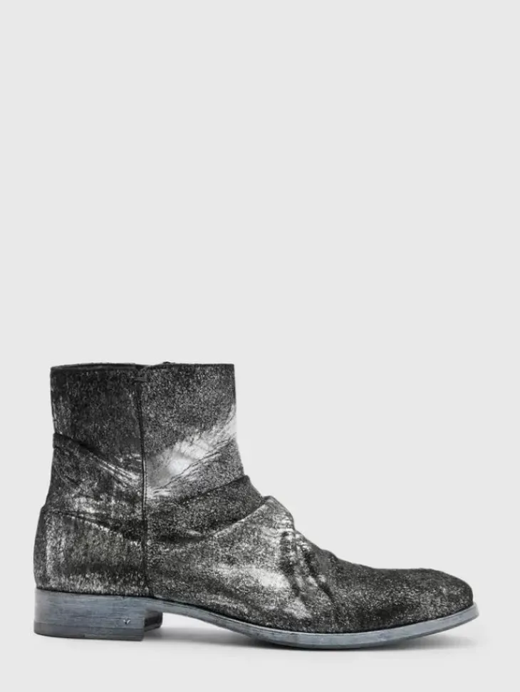 Boots|Leather Boots>John Varvatos MORRISON SHARPEI BOOT MOONSHADOW