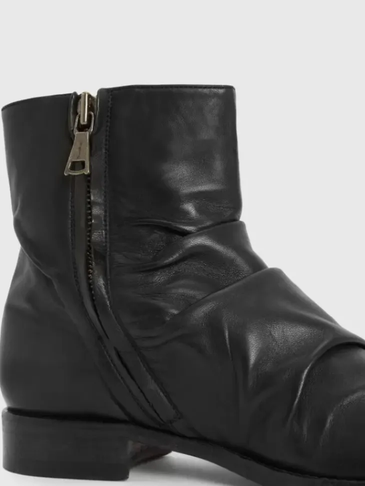 Boots|Leather Boots>John Varvatos MORRISON SHARPEI BOOT BLACK
