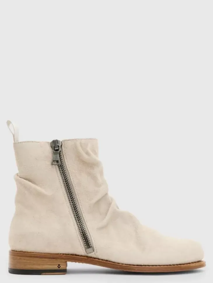 Shoes & Accessories>John Varvatos MOTO ZIP BOOT CHINAWHITE