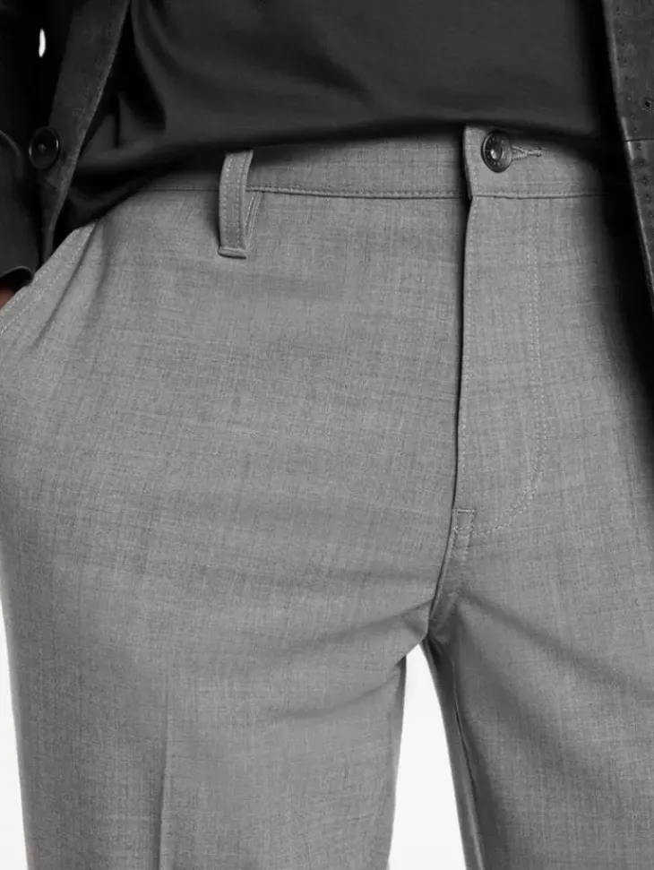 Pants>John Varvatos MOTOR CITY PANT BLK/OFFWHIT