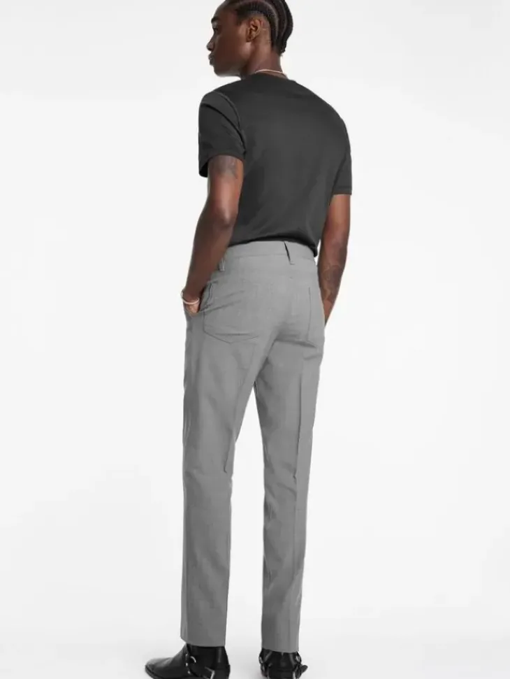Pants>John Varvatos MOTOR CITY PANT BLK/OFFWHIT