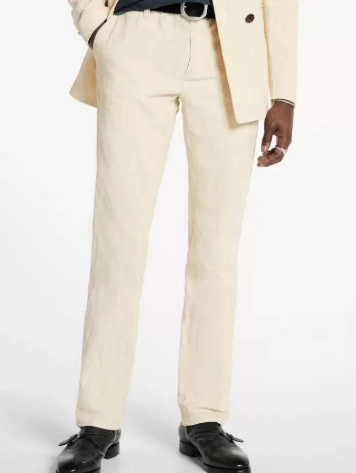 Jeans & Pants>John Varvatos MOTOR CITY PANTS CHINAWHITE
