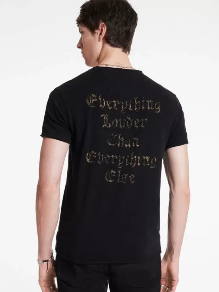 Graphic Tees>John Varvatos MOTORHEAD TEE BLACK