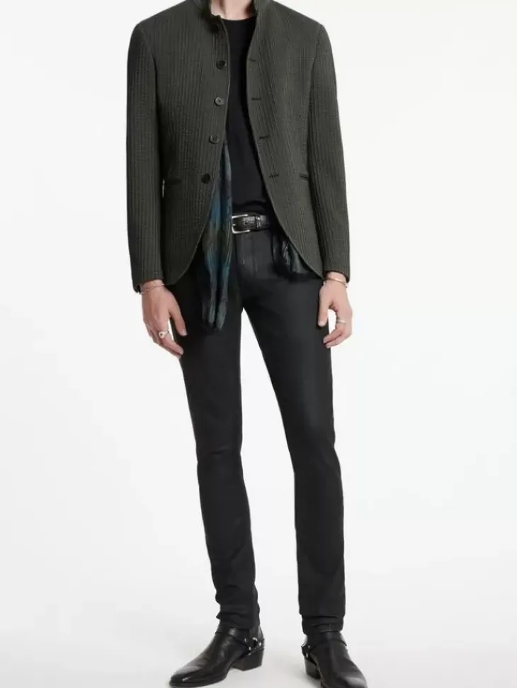 Leather & Outerwear|Tops>John Varvatos OLINVILLE JACKET DEEPOLIVE