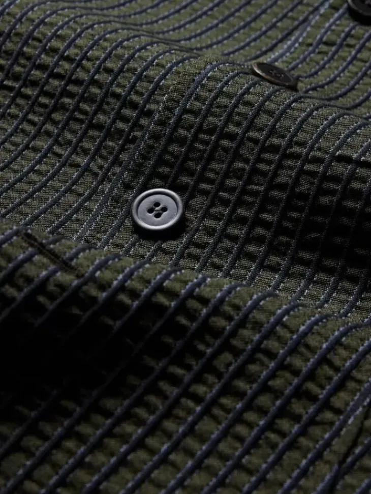 Leather & Outerwear|Tops>John Varvatos OLINVILLE JACKET DEEPOLIVE