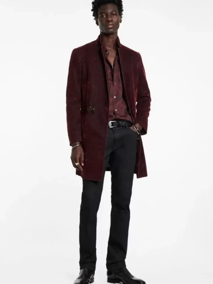 Shirts>John Varvatos ORCHARD SHIRT BERRY
