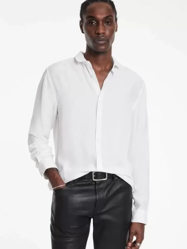 Shirts>John Varvatos ORCHARD SHIRT WHITE