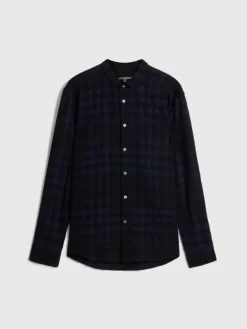 Tops>John Varvatos ORCHARD SHIRT BLUEBLACK