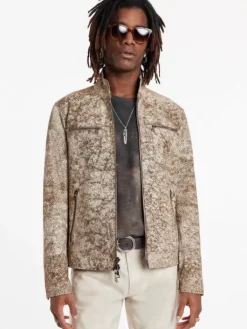 Leather & Outerwear|Tops>John Varvatos ORTHO JACKET CARAMEL