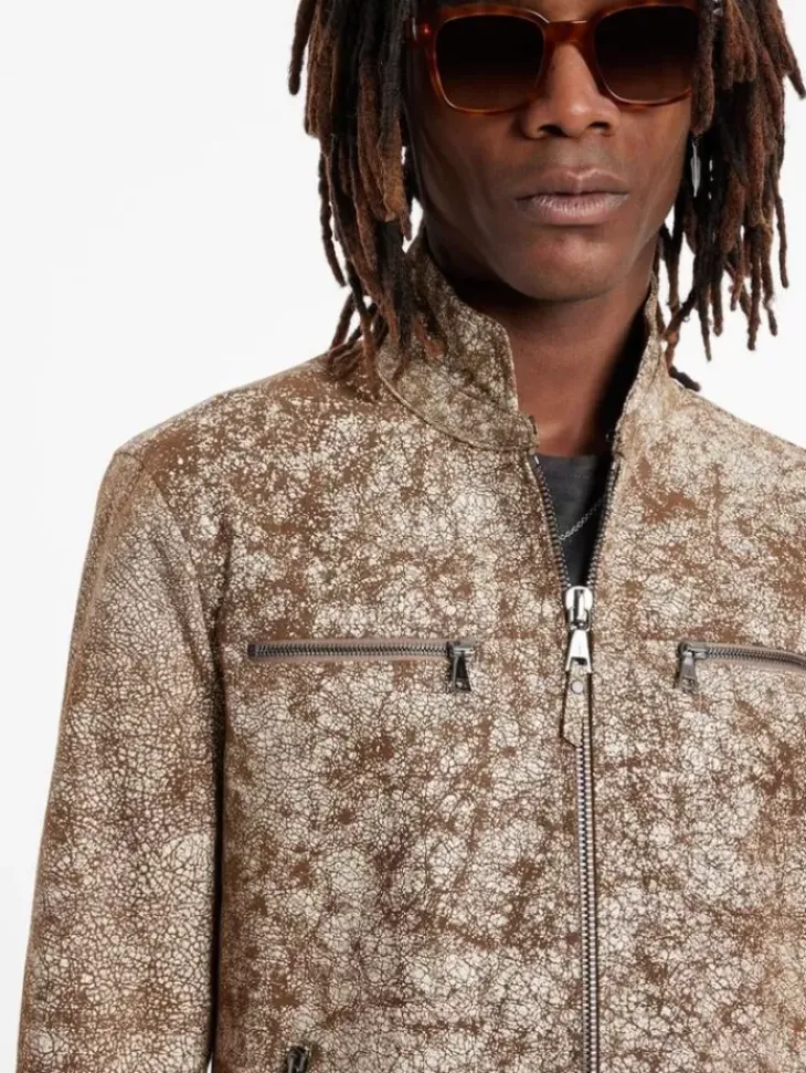 Leather & Outerwear|Tops>John Varvatos ORTHO JACKET CARAMEL