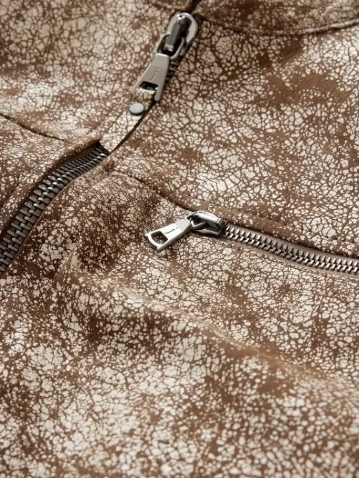 Leather & Outerwear|Tops>John Varvatos ORTHO JACKET CARAMEL