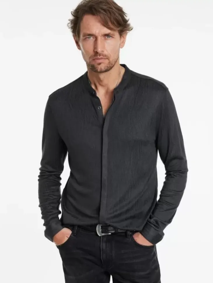 Shirts>John Varvatos OTAVIO SHIRT BLACK