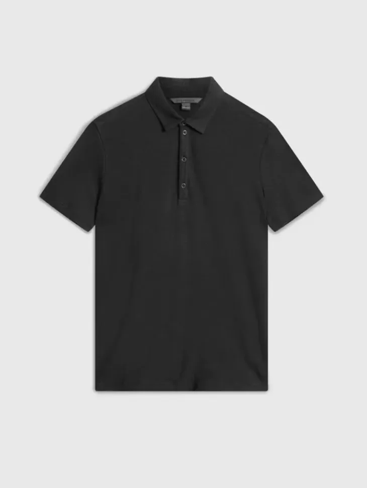 Tops>John Varvatos PALOMA POLO BLACK