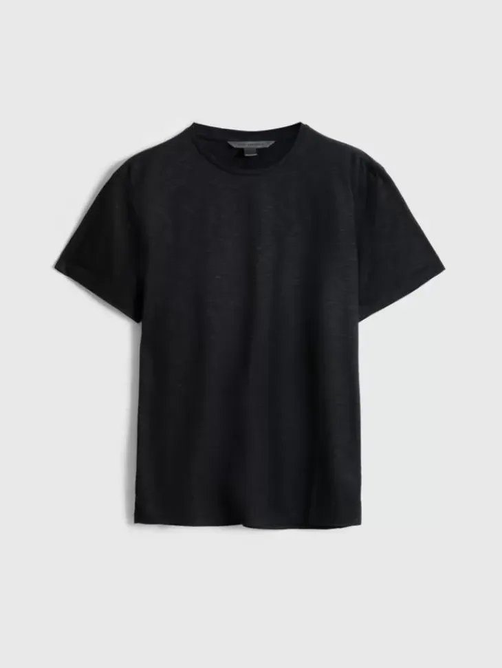 T-Shirts>John Varvatos PARK CREWNECK BLACK