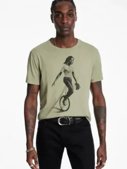 Graphic Tees>John Varvatos PETER TOSH TEE SAGEBRUSH