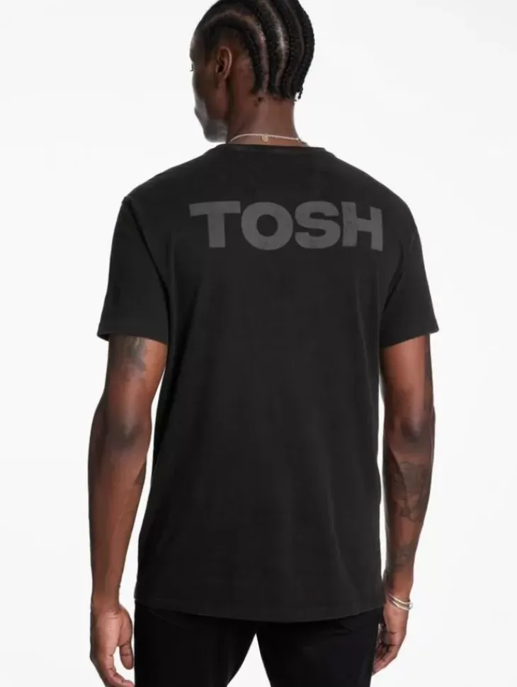 Graphic Tees>John Varvatos PETER TOSH TEE BLACK