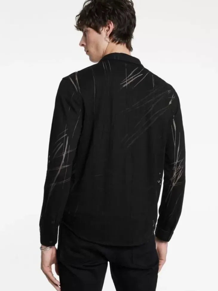Shirts>John Varvatos PHOENIX SHIRT BLACK