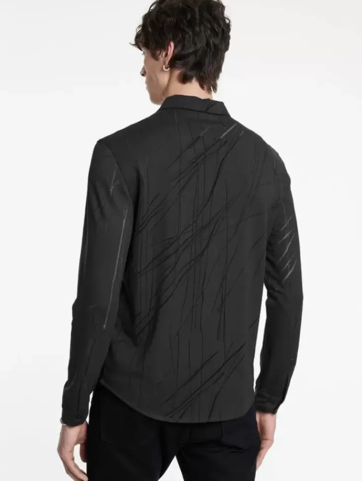 Shirts>John Varvatos PHOENIX SHIRT CARBON