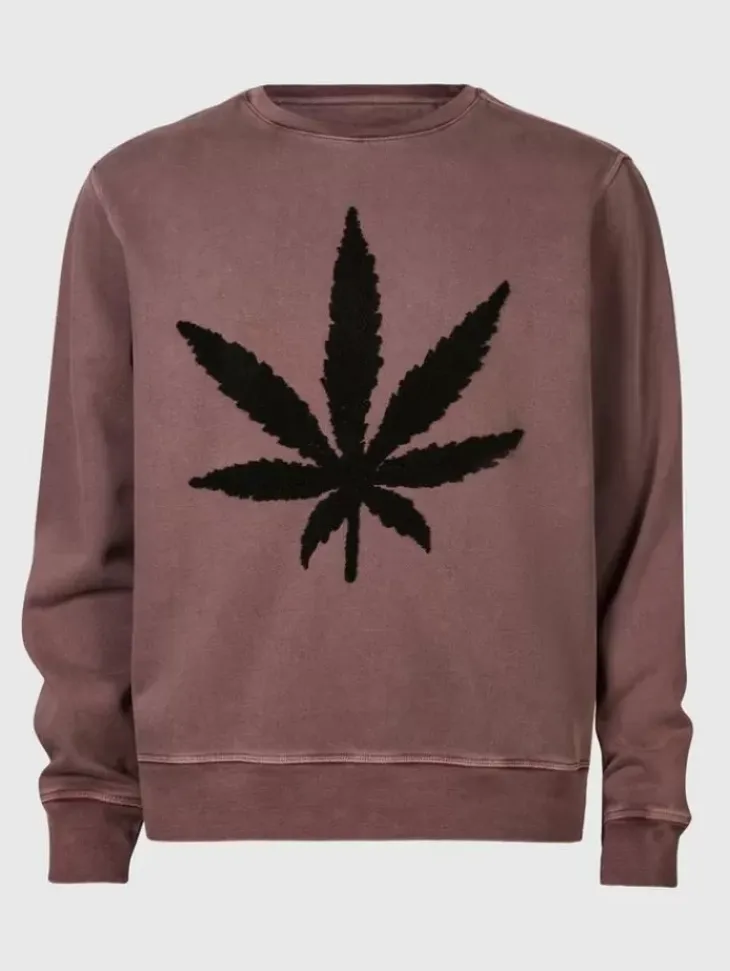 Tops>John Varvatos PULLOVER CREW CANVAS