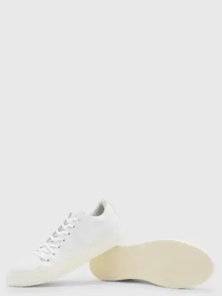 Sneakers|Leather Sneakers>John Varvatos REED LOW TOP SNEAKER WHITE