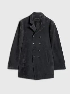 Coats And Jackets>John Varvatos REGAN COAT CHARCOALGREY