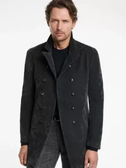 Coats And Jackets>John Varvatos REGAN COAT CHARCOALGREY
