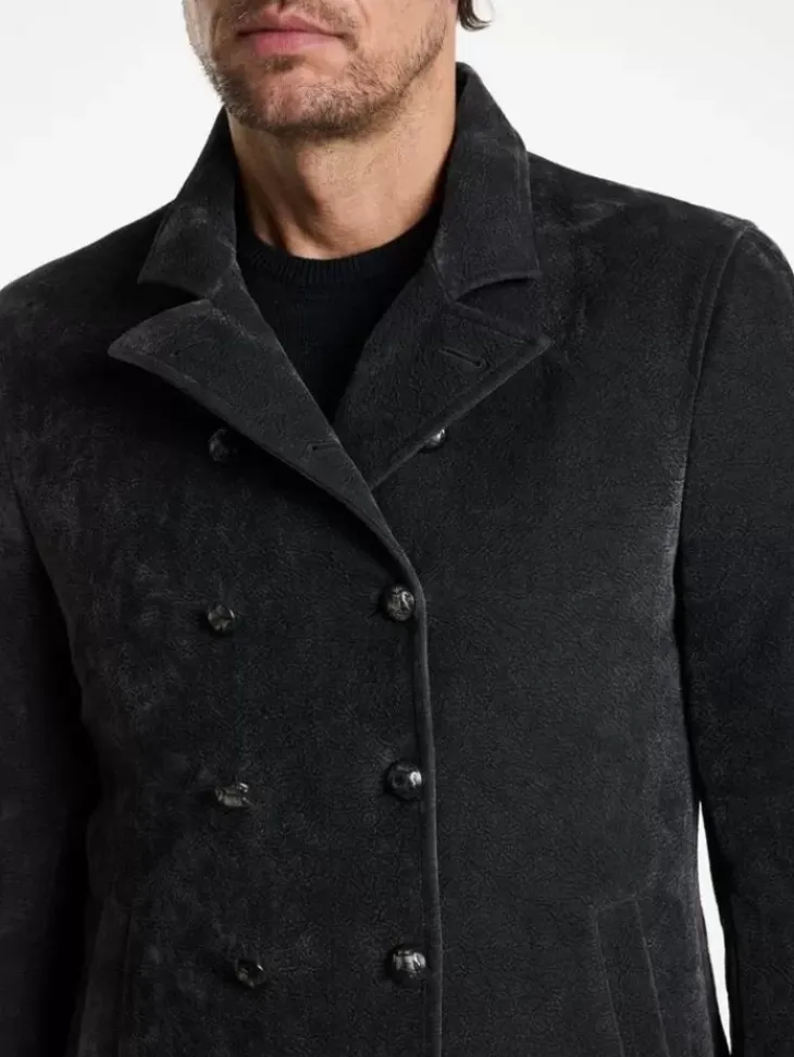 Coats And Jackets>John Varvatos REGAN COAT CHARCOALGREY