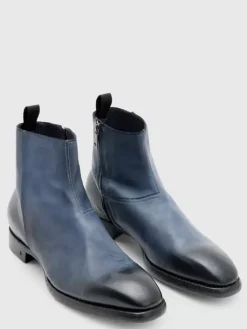 Shoes & Accessories>John Varvatos REGENT BOOT BLUESTONE