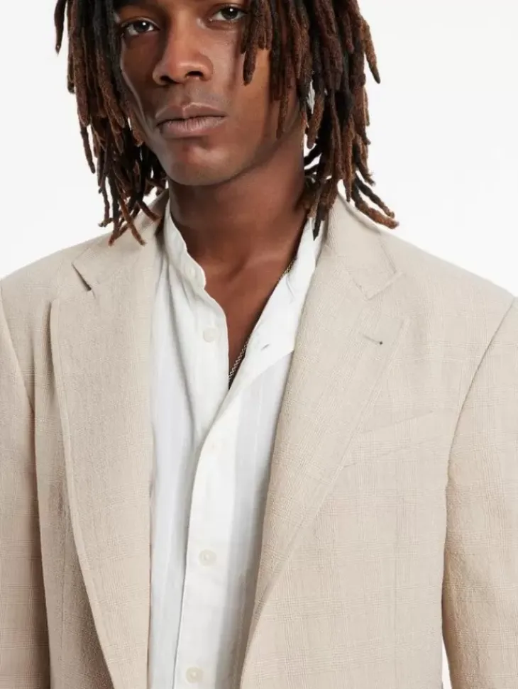 Leather & Outerwear|Tops>John Varvatos RIND JACKET CAMEL