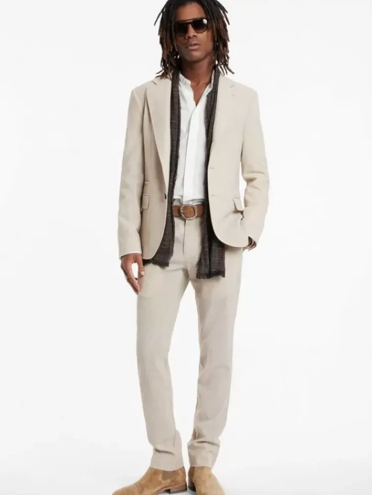 Leather & Outerwear|Tops>John Varvatos RIND JACKET CAMEL