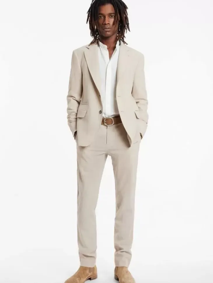 Leather & Outerwear|Tops>John Varvatos RIND JACKET CAMEL