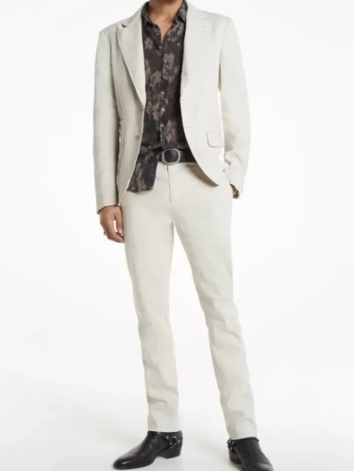 Leather & Outerwear|Tops>John Varvatos RIND JACKET MACADAMIA