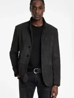 Tops>John Varvatos RIND JACKET CHARCOAL