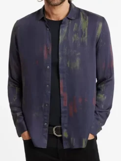 Tops>John Varvatos RODNEY SHIRT TWILIGHT